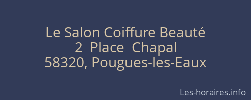 Le Salon Coiffure Beauté