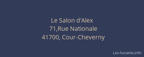 Le Salon d'Alex
