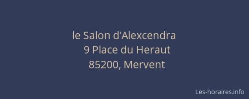 le Salon d'Alexcendra