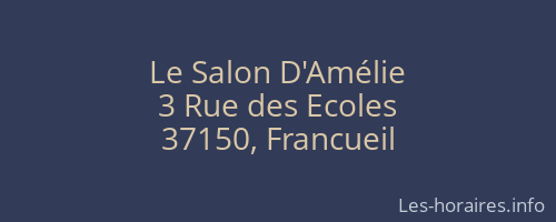 Le Salon D'Amélie