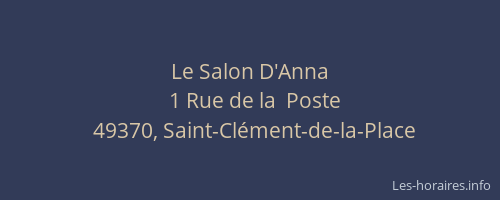 Le Salon D'Anna