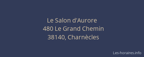 Le Salon d'Aurore