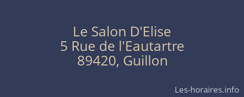Le Salon D'Elise