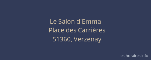 Le Salon d'Emma