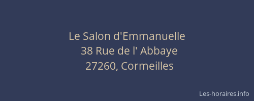 Le Salon d'Emmanuelle
