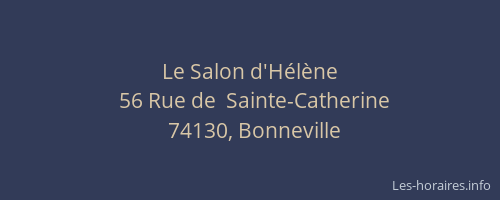 Le Salon d'H&eacute;l&egrave;ne