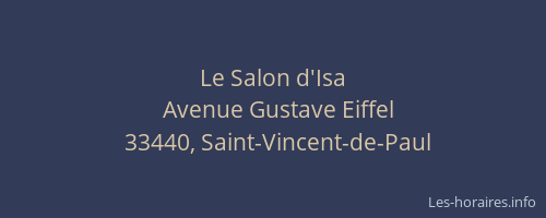 Le Salon d'Isa