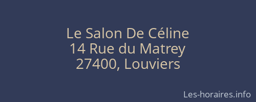 Le Salon De Céline