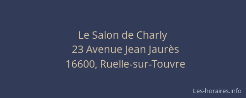 Le Salon de Charly