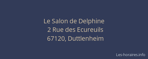 Le Salon de Delphine
