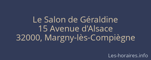 Le Salon de G&eacute;raldine