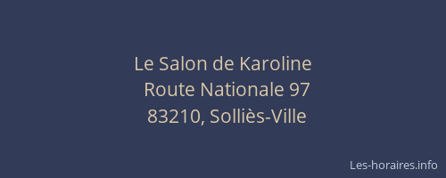 Le Salon de Karoline