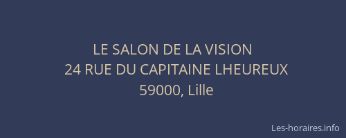 LE SALON DE LA VISION