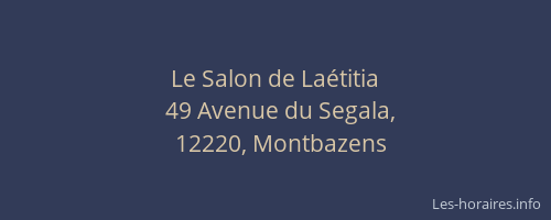 Le Salon de Laétitia