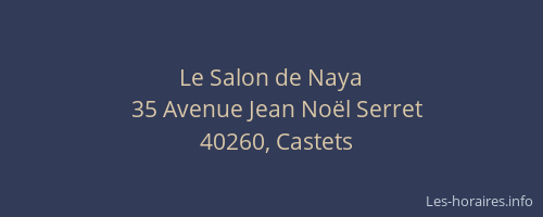 Le Salon de Naya