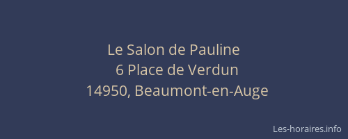 Le Salon de Pauline