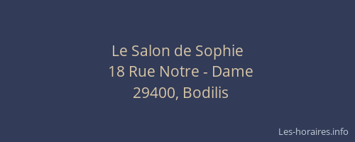Le Salon de Sophie