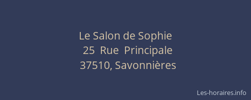 Le Salon de Sophie