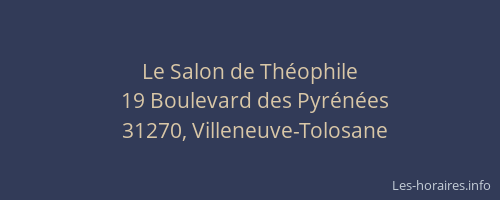 Le Salon de Théophile