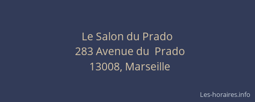Le Salon du Prado