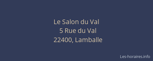 Le Salon du Val