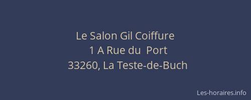 Le Salon Gil Coiffure