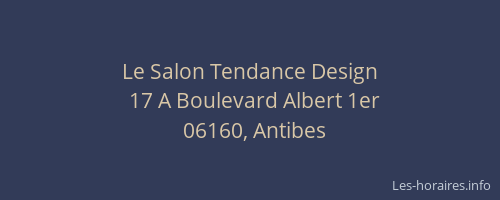 Le Salon Tendance Design