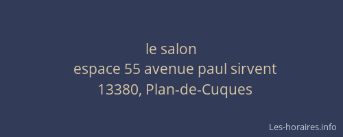 le salon