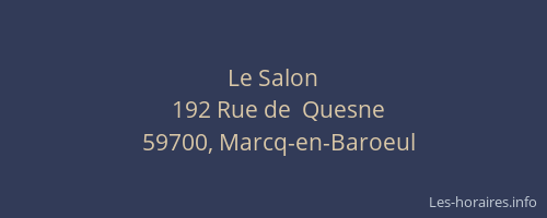 Le Salon