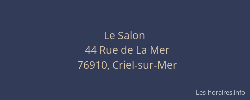 Le Salon