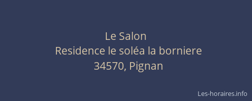 Le Salon