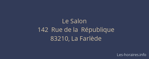 Le Salon