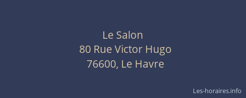 Le Salon