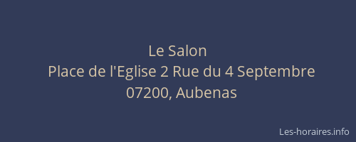 Le Salon