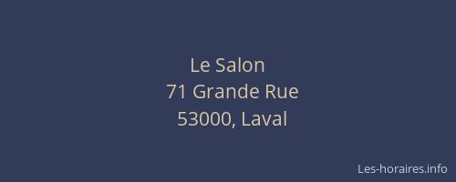 Le Salon