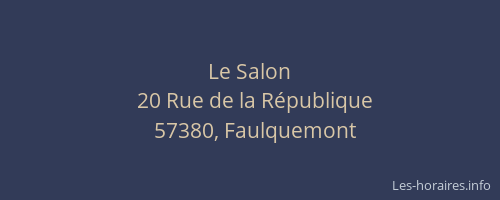 Le Salon