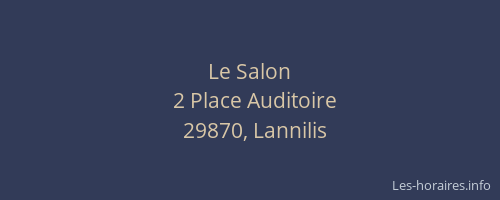 Le Salon