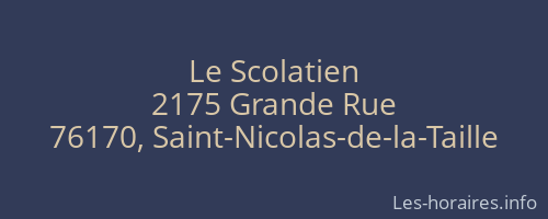 Le Scolatien