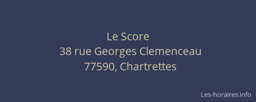 Le Score
