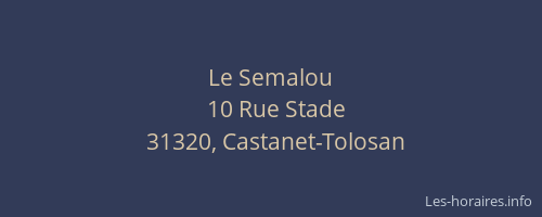 Le Semalou