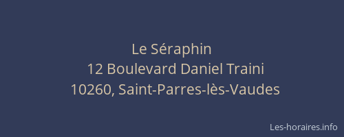 Le Séraphin