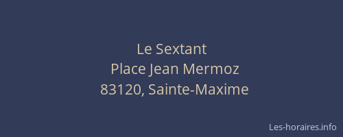 Le Sextant