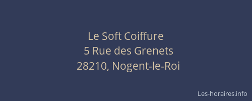 Le Soft Coiffure