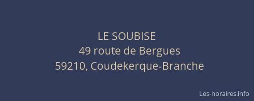 LE SOUBISE
