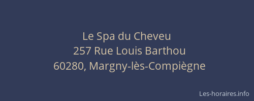 Le Spa du Cheveu
