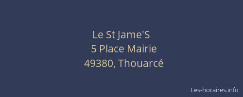 Le St Jame'S