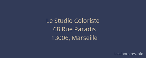 Le Studio Coloriste