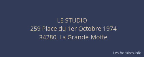 LE STUDIO