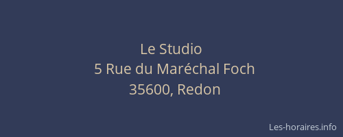 Le Studio