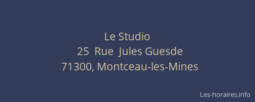 Le Studio